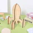 thumbnail image 2 of Shisuyan 2pcs 3D Puzzles Model Toy 3D Rocket Puzzles Funny Wooden Puzzles Assembly Toys, 2 of 8