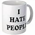 thumbnail image 3 of 11 ounce Mug - I Hate People - Mug - S White ", 3 of 3