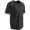 Black White, variant on CHAMPRO Boys' Cycle 2 Faux Button Youth Baseball/Softball Jersey, L