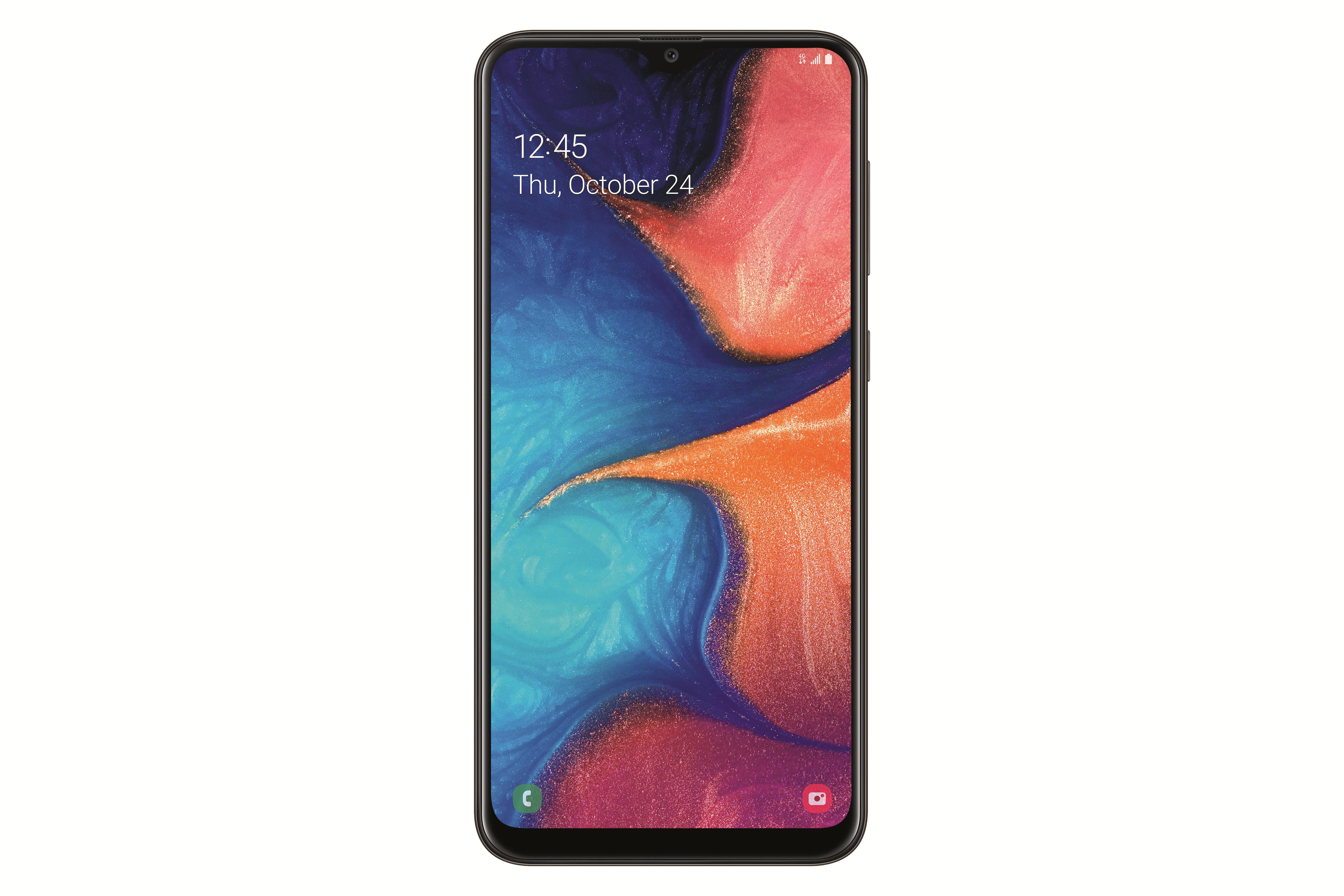 galaxy a20 black