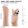 thumbnail image 4 of Soporte para brochas de maquillaje, organizador de brochas de maquillaje de silicona, bolsa para brochas de maquillaje de viaje, estuche para brochas de maquillaje, bolsa pequeña y bonita pa, 4 of 5