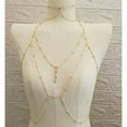 thumbnail image 4 of HOOUN Metal Body Bust Chain Jewelry for Women Sexy Style Hollow Bikini Ladies Breast#-A2, 4 of 9