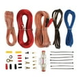 thumbnail image 2 of Soundstorm 8 Gauge Ga Complete Car Amplifier Wiring Install Kit (2 Pack), 2 of 8