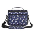 thumbnail image 2 of Lunch Box Pioneer Flower Floral Print Pattern Insulated Lunch Bag for Women Men,Medium Leakproof Lunchbox Cooler Bag Adjustable Strap,10 X 6.7 X 8 Inches, 2 of 6