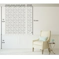 thumbnail image 6 of Ambesonne Cartoon Peel & Stick Wallpaper for Home, Town Houses in Muted Tones, 13"x72", Pale Eggshell and White, 6 of 6