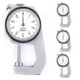 thumbnail image 2 of Stainless Steel Round Dial 0.1mm Resolution Thickness Gauge Precise Measure Tool, 2 of 8