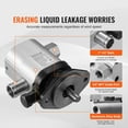 thumbnail image 3 of VEVOR Hydraulic Wood Log Splitter Pump Kit, 22GPM, 2 Stage 4000PSI Aluminum Hydraulic Gear Pump, with Valve Coupling Installation Base 3/4'' NPT Outlet 3600 RPM, for Small Engine Mounting Log Splitter, 3 of 9