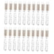 thumbnail image 1 of Seitruly 20 Pieces Lash Shampoo Brushes Cosmetic Remover Off Tool Lash Peel Pinceles de maquillaje y herramientas Oro plateado, 1 of 1