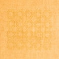 thumbnail image 1 of Ahgly Company Indoor Square Oriental Orange Modern Area Rugs, 7' Square, 1 of 4