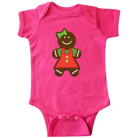 

Inktastic Gingerbread Girl Christmas Gift Baby Boy or Baby Girl Bodysuit