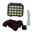 thumbnail image 2 of Lámpara de cabezal de faro recargable para adultos impermeabilizando la linterna delanteros para correr al aire libre Ciclismo de campamento al aire, 2 of 7