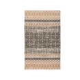 thumbnail image 5 of French Connection Stonewash Printed Cotton Accent Rug, Gray, 28x48, 5 of 6