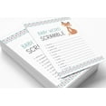 thumbnail image 2 of Inkdotpot 50-Pack Baby Word Scramble Baby Shower Game Cards Jungle Animals Party Supplies-Fun Baby Shower Game Favors, 2 of 6