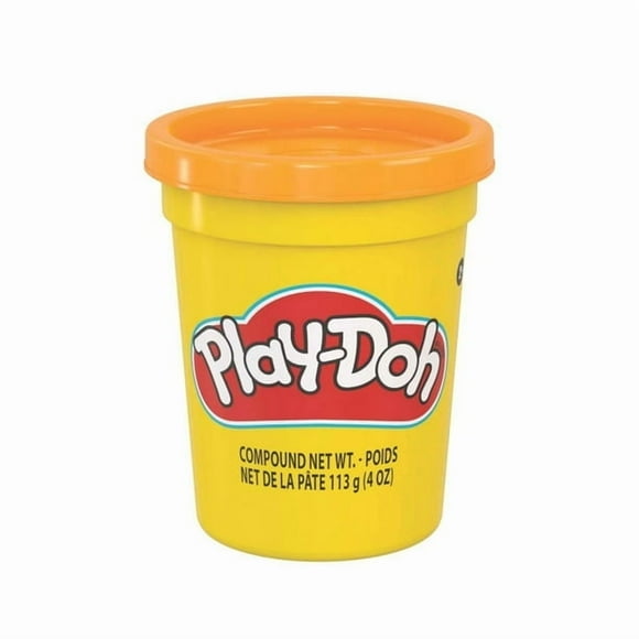 Play-Doh 4-Ounce Single Can of Bright Tropical Orange Modeling Compound, Ages 2 and up