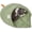 Green with Support, variant on Sleeping Bag,Linen Fabric  Bed Cave Leaf Nest Pet Cuddle Zone Covered  Hood Burrowing Cozy Soft Durable Washable with Non-Slip Bottom for Indoor Puppy and Kitten (Green)