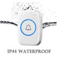 thumbnail image 2 of Matsuzay Timbre inteligente inalámbrico IP44 Timbre impermeable con receptor y transmisor EE. UU. Electrónica, 2 of 6