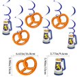 thumbnail image 2 of Set, Beer Festival Party Decoration, Bar Decoration Banner Pull Flag Beer Mug Pull Flower Cake Topper Card, 2 of 4