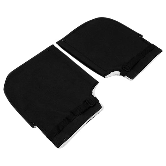 WORGEOUS 2pcs Thermal Cover Motorcycle Handlebar Mittens Waterproof And Windproof Gloves For Snowmobile Scooter And Bike Riding In Winter