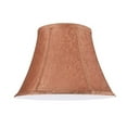 thumbnail image 2 of Aspen Creative 30094 Transitional Bell Shape Spider Construction Lamp Shade in Brown, 13" wide (7" x 13" x 9 1/2"), 2 of 4