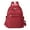 Red, variant on Mini Backpack Purse for Women Nylon Hiking Anti Theft Daypack Waterproof Fashion College Bookbag with Top Handle