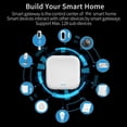 thumbnail image 3 of Smart Home Hub,TUYA WIFI BT ZIGBEE Mini Smart Multi-Mode Hub Works with 2.4GHz WiFi Zigbee 3.0 Replacement for Alexa, Assistant, 3 of 4