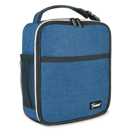 Tirrinia Thermal Insulated Lunch Bag Cooler Tote, Outdoor Sports Portable Lunchbox with Dual