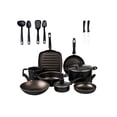 thumbnail image 1 of Batería de cocina Cinsa Sabor de aluminio 16 piezas negro, 1 of 7