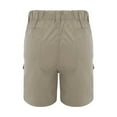 thumbnail image 3 of Running Shorts for Women Summer Solid Color Pocket Casual High Waist Hot Bermuda Cargo Board Gym Grey Bottoms Sizes XL, 3 of 7