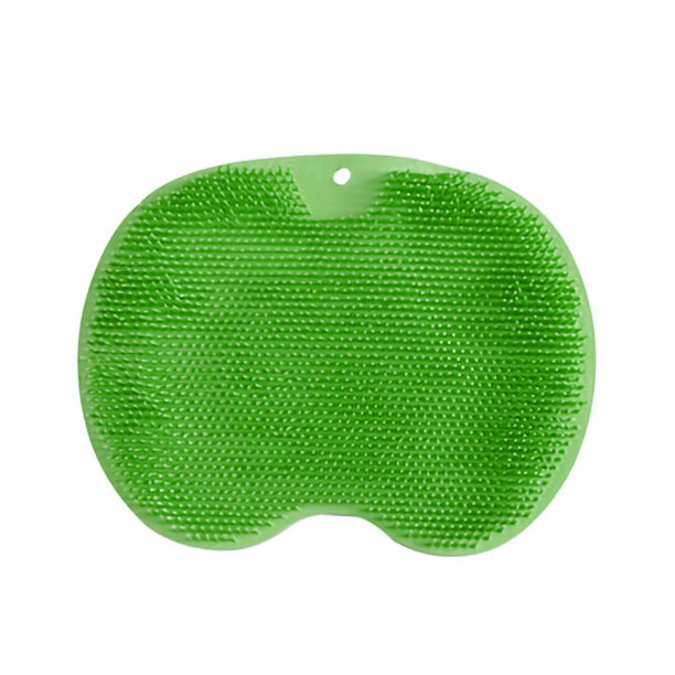 Cepillo Masaje Espalda Raspador Ducha Plegable Suministros Baño (Verde)