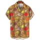 thumbnail image 3 of Camisas hawaianas con estampado 3D de frutas Y2k para hombre y mujer, ropa de playa informal, estilo vintage, blusa con solapa, camisa lisa, verano 2023, 3 of 5