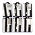thumbnail image 6 of Elektroplate Automotive Air Fresheners Inverted Black and White American Flag New Car Scent 6-Pack, 6 of 6