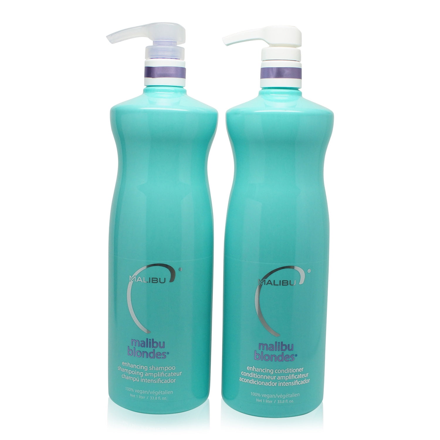 Malibu C Blondes Enhancing Shampoo and Conditioner Combo 32Oz Each
