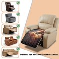 thumbnail image 5 of FOR U DESIGNS American Flag Eagle Flame Print Recliner Chair Covers for Large Recliner, Reclining Sofa Slipcover Waterproof Anti-Slip Furniture Protector, Soft Breathable Armless Reclining Slipcover, 5 of 6