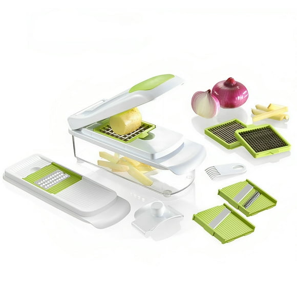 Cortador de Verduras Dicer 6 en 1 Hiperware Corta Rebana y Ralla