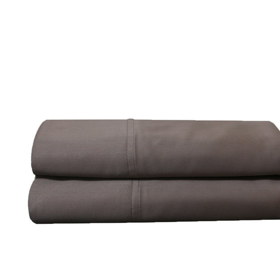 RETIRED 100% Bamboo Viscose Pillowcases Woven at 600 Thread Counts-Standard Size Pillowcase Set-Desert Taupe