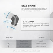 QUANFENG QF Knee Pads Elbow Pads and Wrist Guards 6 Pieces Cycling Skateboarding Protective Gear Set for Kids, Tween (Blue)