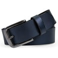thumbnail image 2 of Men's 35mm Classic Buckle Leather Belt for Jeans, 2 of 4