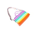 thumbnail image 3 of Seyurigaoka Female Handbag, Large Capacity Solid Color Storage Bag Push it Pop Bubble Fidget Toys, 3 of 6
