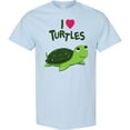 thumbnail image 3 of Inktastic I Love Turtles T-Shirt, 3 of 5