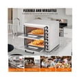 thumbnail image 5 of Electric Pizza Oven,Commercial Pizza Oven Countertop,Home kitchen Stainless Steel Electric Pizza Oven, Indoor Pizza Maker with Crumb Tray, Timer, Single Deck Layer Pizza Cooker for Restaurant, 5 of 7