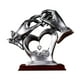 thumbnail image 1 of Estatua de manos de corazón de amor Decoración Mesa Día de San Valentín Aniversarios Recuerdos de boda Regalo de cumpleaños de boda Escultura Plata, 1 of 9