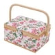 thumbnail image 4 of Cesta de Costura de Tela, Accesorios de Costura para el Hogar Estuche de Almacenamiento Y Organizador Dise?o de Doble Capa Caja de Almacenamiento de Artículos Diversos de Gran Capacidad Hermosa Caja D, 4 of 7