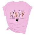 thumbnail image 3 of My Favorite Dancer Call Me Mom Shirt Dance Mom Shirt Cute Summer Top Shirts for Women Trendy T Shirts Women Space Pack Fit Mom Womens Solid Tees Handstand Shirt Long Sleeve Ladies T Shirts for Women, 3 of 3