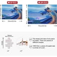 thumbnail image 3 of Coolnut Peacock Jigsaw Puzzles 500 Pieces for Adults, 20.5" x 14.9" Large Puzzle Game Challenging Family Puzzle Game for Adults Teens, 3 of 7