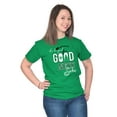 thumbnail image 3 of Christmas Be Good For Goodness Sake Men's Graphic T Shirt Tees Brisco Brands S, 3 of 6