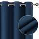 thumbnail image 2 of Cortinas opacas Joydeco, color azul vaquero, 183 x 183 cm, 100% opacas, 2 of 8