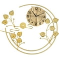 thumbnail image 2 of Wall-Mounted Pendulum Clock,Modern Silent Luxury Crystal Wall Peacock Shaped Clock for Living Room Bedroom Office Home Decor (Style 3), 2 of 7