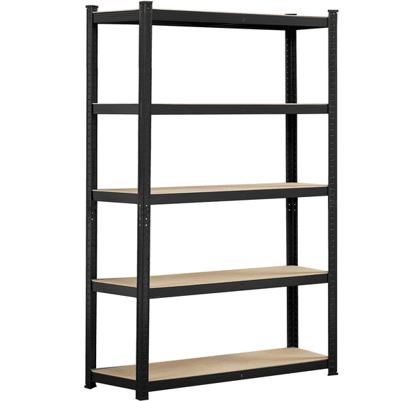 Smile Mart 5-Shelf Steel Adjustable Storage Rack