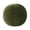 Olive Green, variant on Luna 12" Round Sphere Accent Ball Throw Pillow, Olive Green Performance Velvet