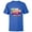 Royal, variant on Disney and Pixar’s Cars Lightning Spring to the Finish Line - Short Sleeve T-Shirt for Kids - Customized-Royal
